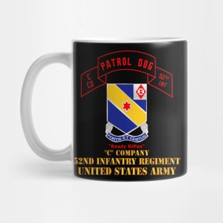 C Co 52nd Infantry - Patrol Dog - Ready Rifles Mug